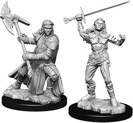 D&D: Nolzur's Marvelous Miniatures - Female Half Orc Fighter (73542)