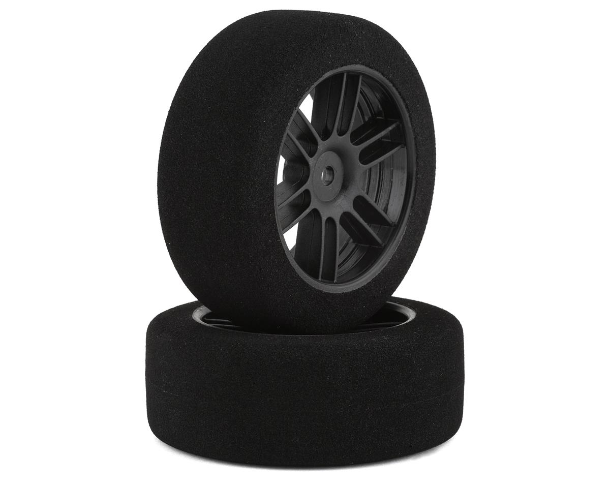 BSR Racing Drag Foam Tires (Black) (2) (26mm Wide) (25 Shore) w/12mm Hex