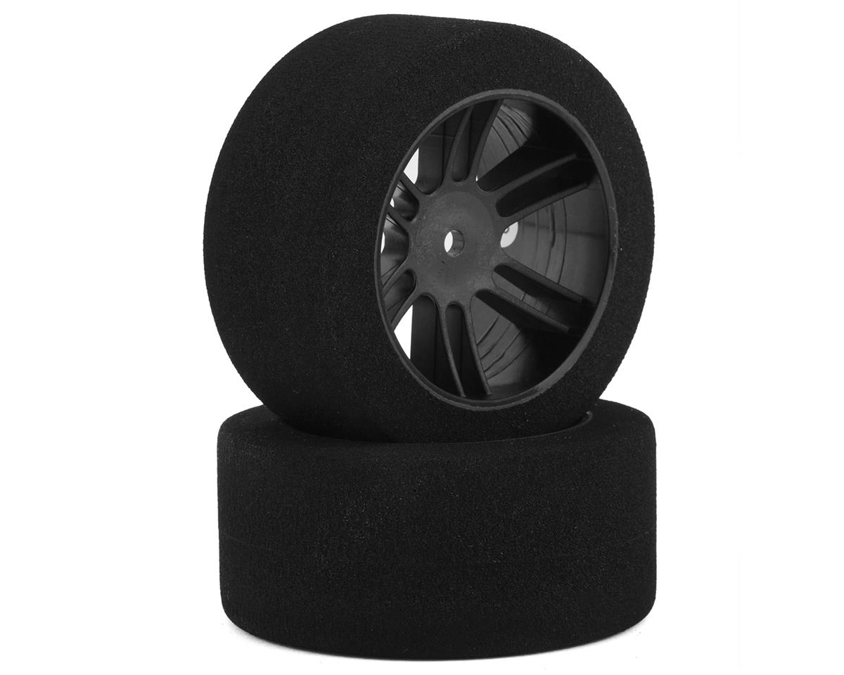 BSR Racing Drag Foam Tires (Black) (2) (32mm Wide) (25 Shore) w/12mm Hex