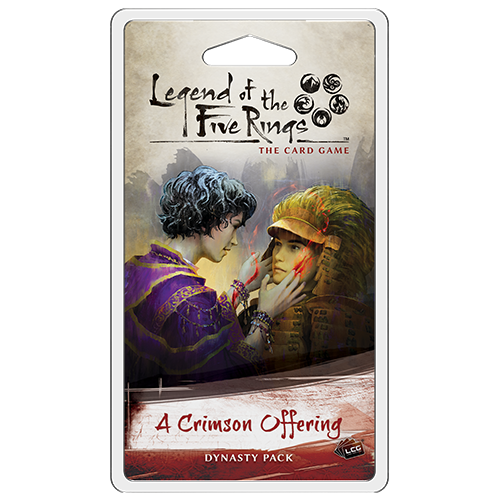 Legend of the Five Rings LCG: (L5C38) Temptations Cycle - A Crimson Of