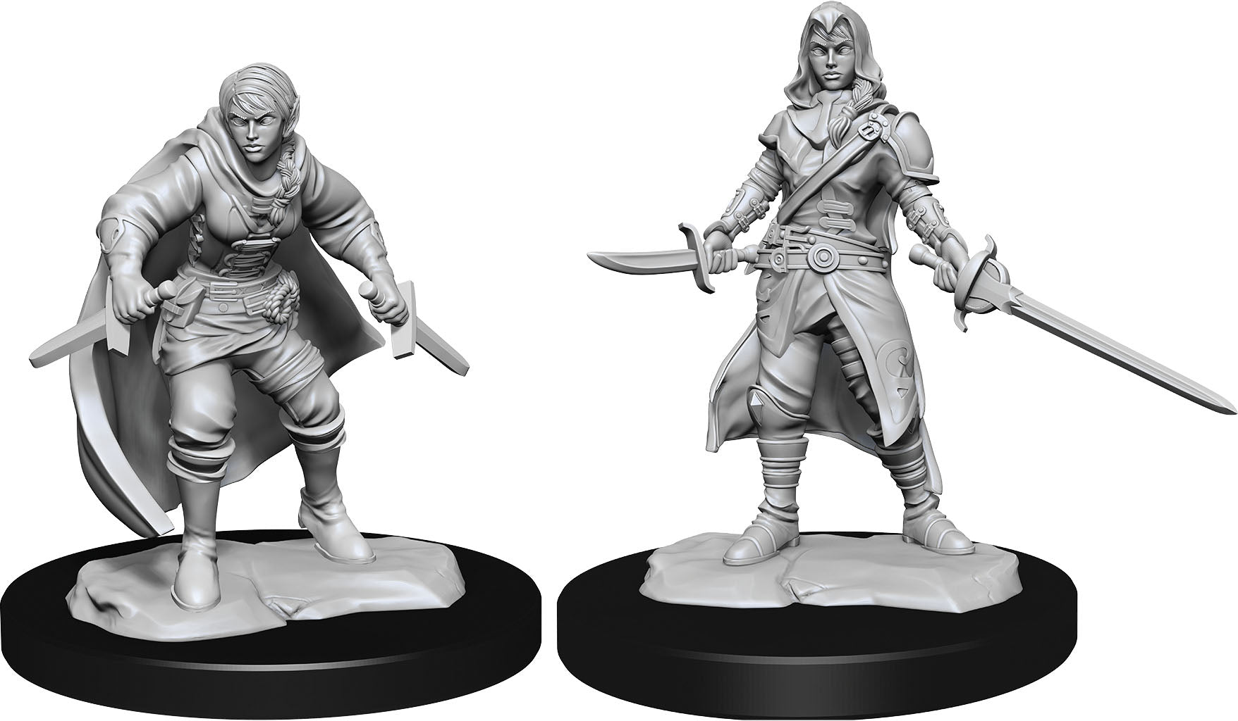 D&D: Nolzur's Marvelous Miniatures - Half-Elf Rogue Female (90228)