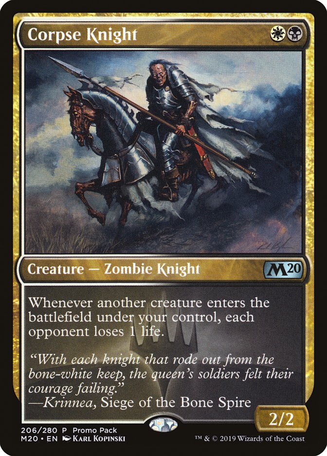 Corpse Knight (M20-U-PP-FOIL)