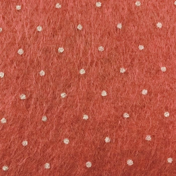 Rose Pink Spotted Carpet