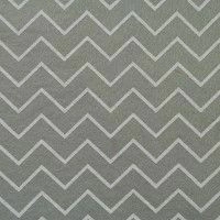 Light Grey Carpet with White Zigzag Print