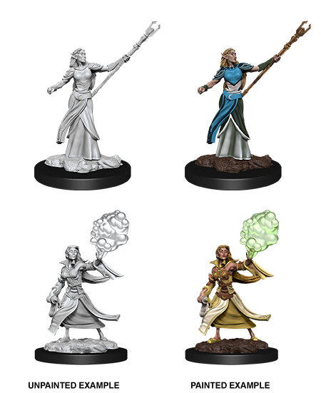 D&D: Nolzur's Marvelous Miniatures - Female Elf Sorcerer (90054)