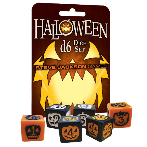 Steve Jackson Games: Halloween D6 - Dice Set