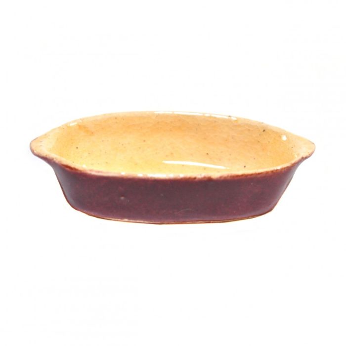 Brown & Cream Casserole Dish