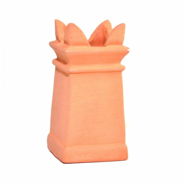 Square Castled Chimney Pot