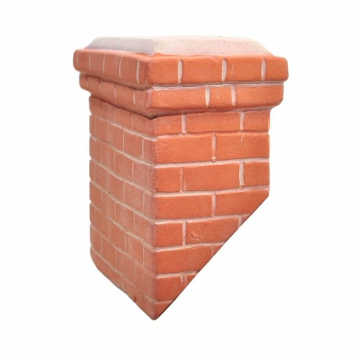Clay Chimney Stack - Double Side 45 Degree