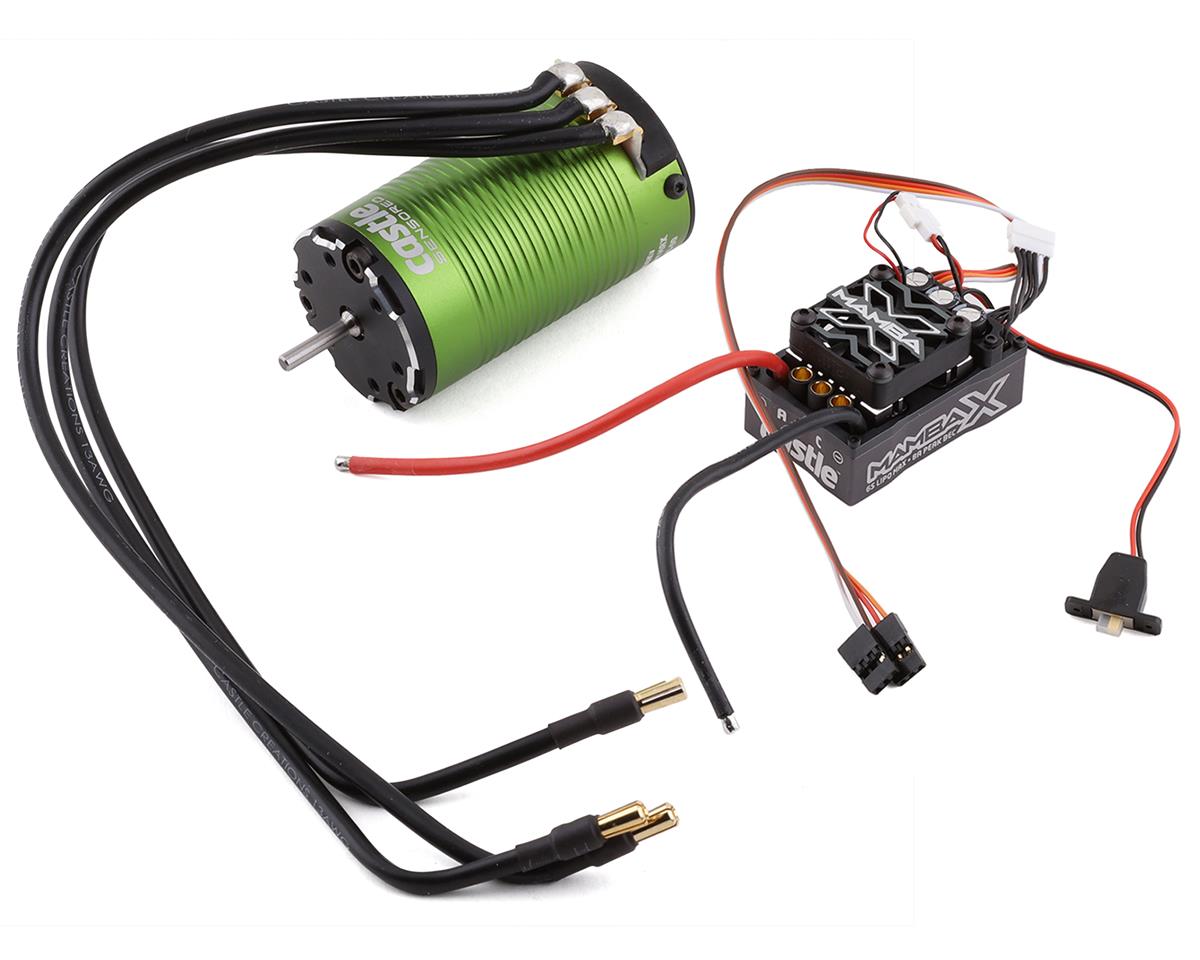 Castle Creations Mamba X SCT 1/10 Brushless Combo w/1412 Sensored Motor w/5mm Shaft (3200kV)