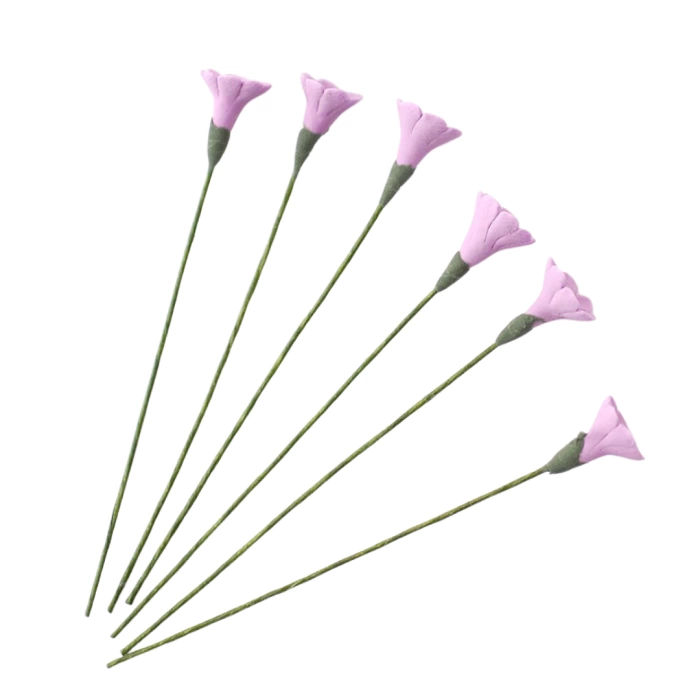 Single Mauve Daisies- Pack of 6