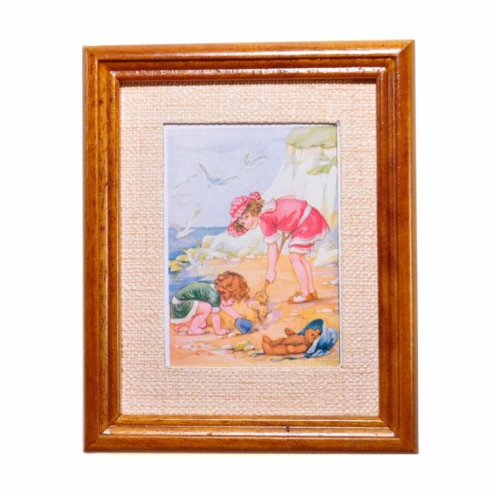 Painting of Children Playing