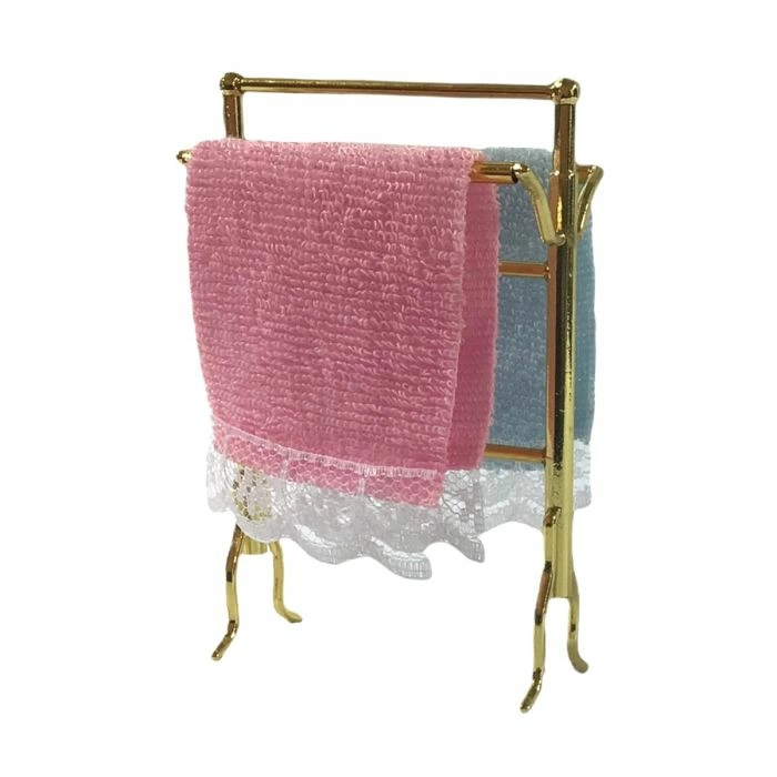 Towel Rail with Towels