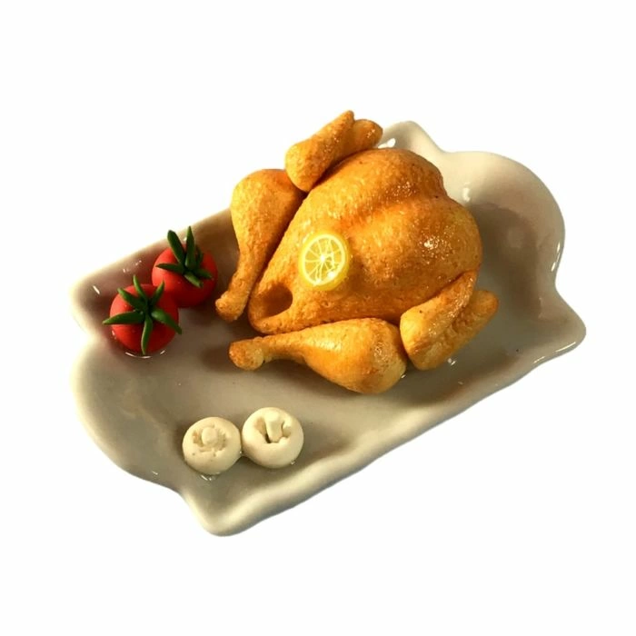 Turkey On Serving Platter