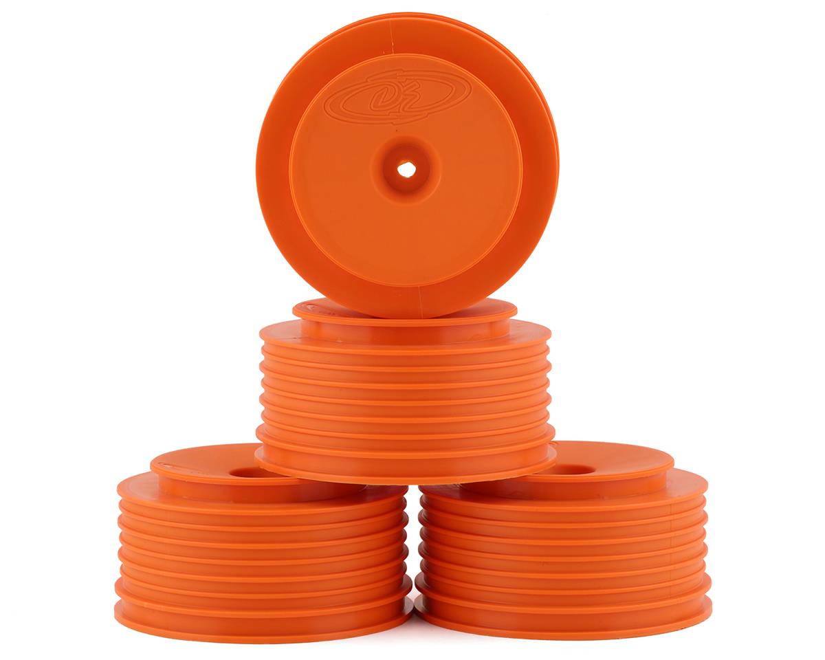 DE Racing "Speedline PLUS" Short Course Wheels (Orange) (4) (SC5M) w/12mm Hex