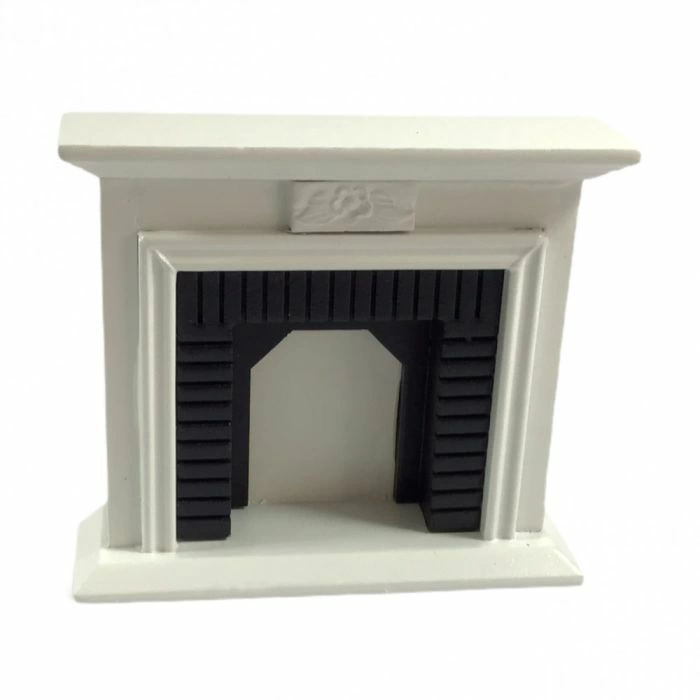 White Fireplace