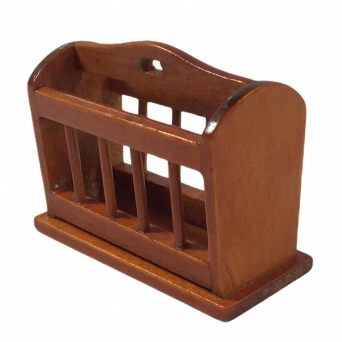 "Walnut" Magazine Rack