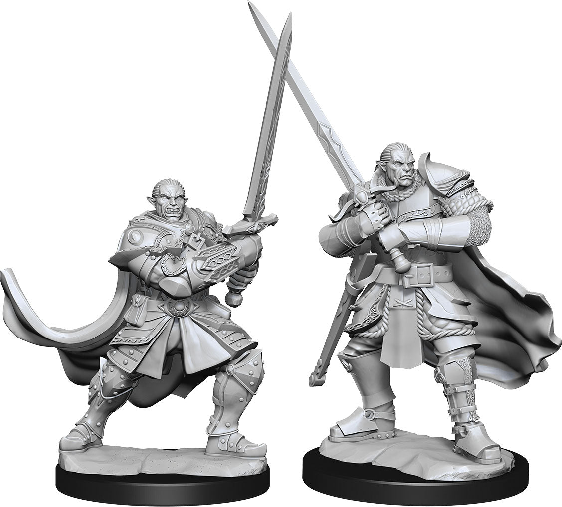 D&D: Nolzur's Marvelous Miniatures - Half-Orc Paladin Male (90307)