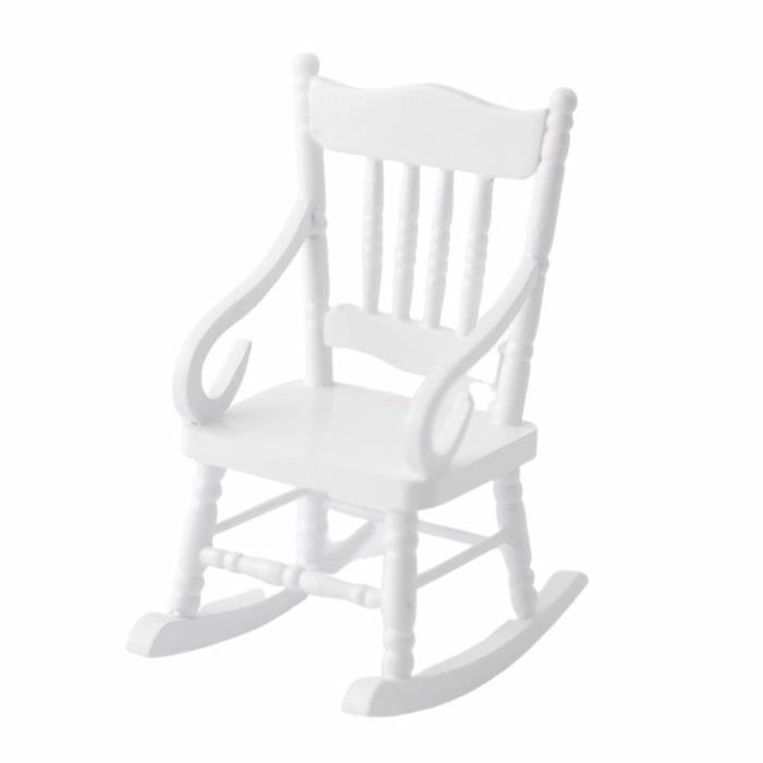 White Rocking Chair