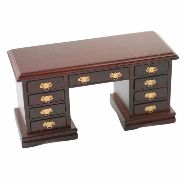 Mahogany Kneehole Desk