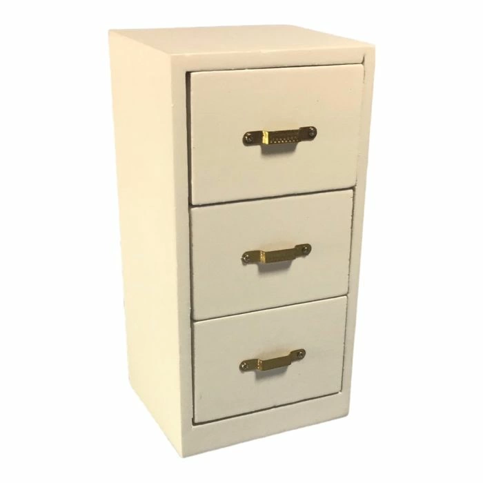 White Filing Cabinet