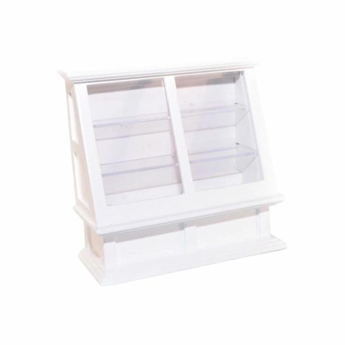 Shop Display Cabinet White