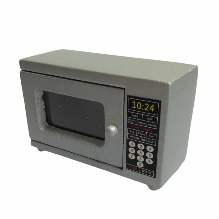 Silver Microwave