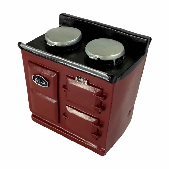 Small Burgundy Aga