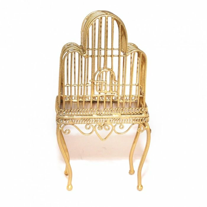 Large Brass Birdcage
