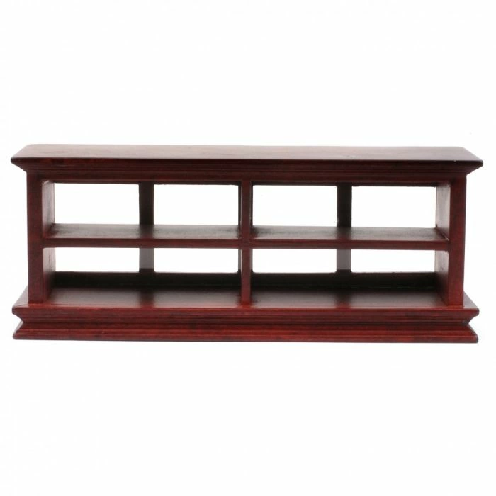 Mahogany Shop Counter with Glass