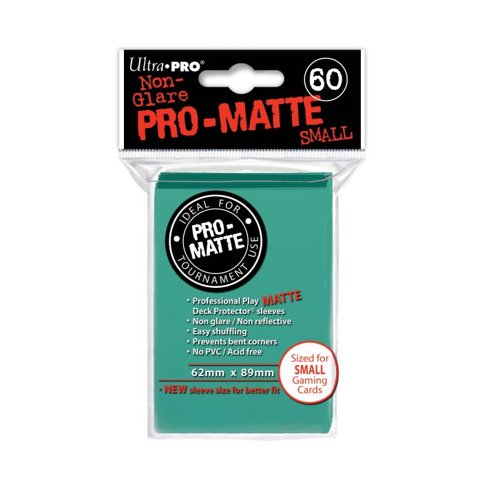 Ultra-PRO: Mini Sleeves - Pro-Matte: Aqua (60)