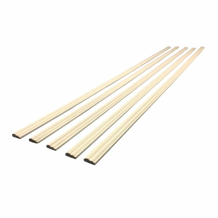 White Dado Rail Pack of 5