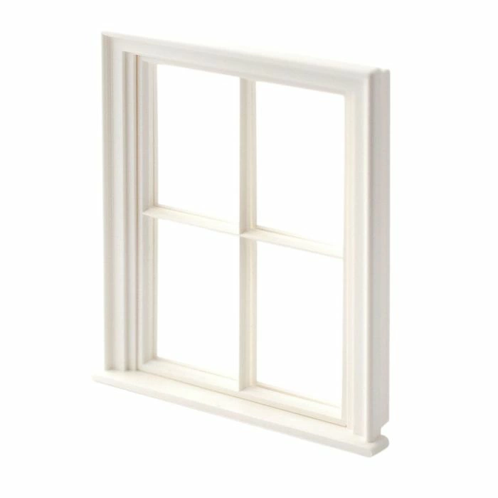 Plastic Victorian Large 4 Pane Window