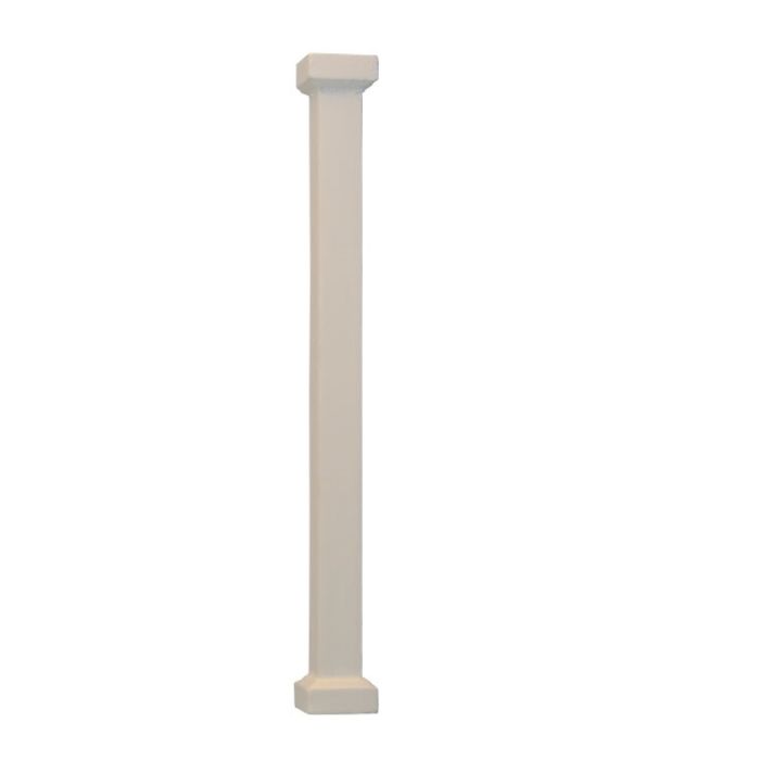 White Square Pillar
