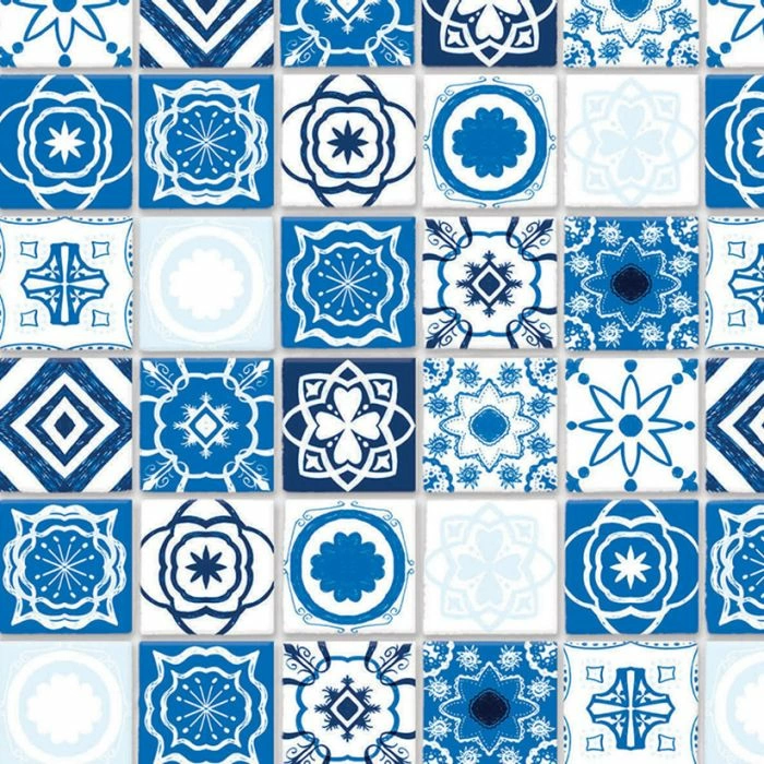 Embossed Mediterranean Tiles