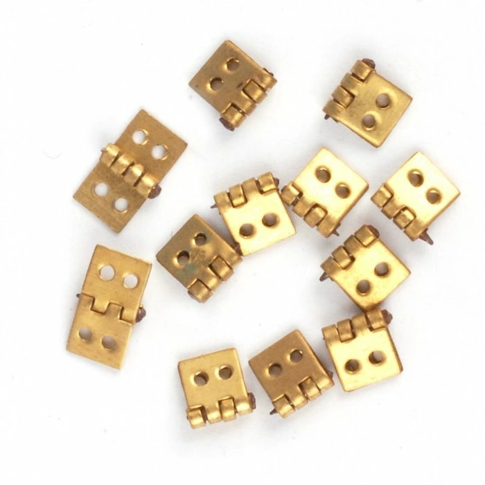 Brass Hinges, Pack of 12