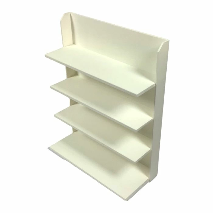 White Shop Shelf Unit