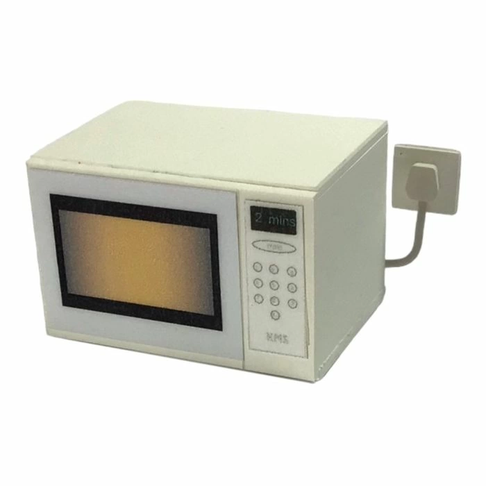 Discontinued - Dolls House White Microwave Oven
