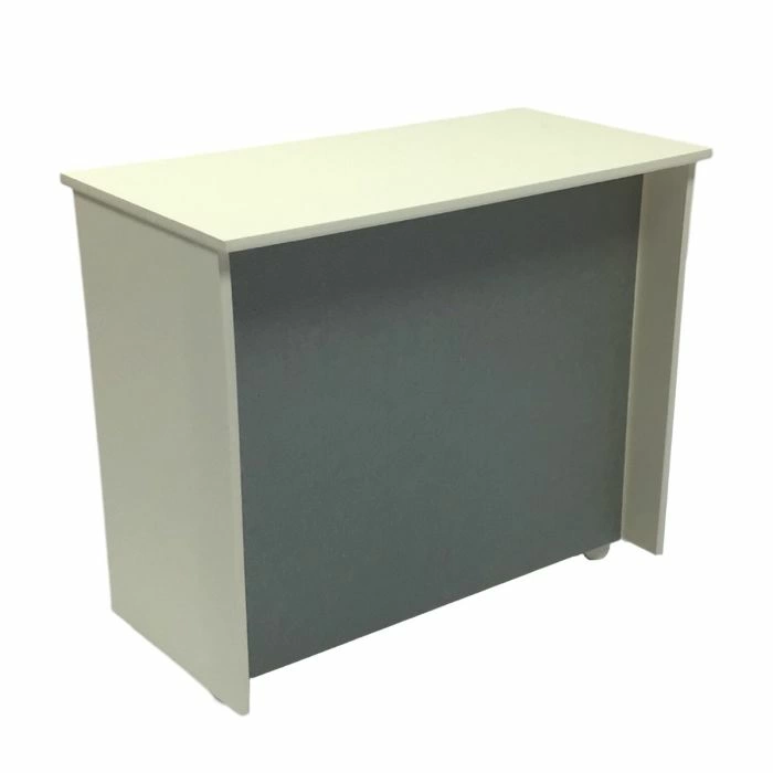 Small Reception Desk White