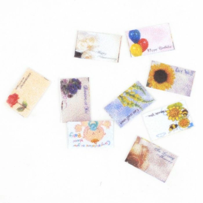 Florist Message Cards, Pack of 9