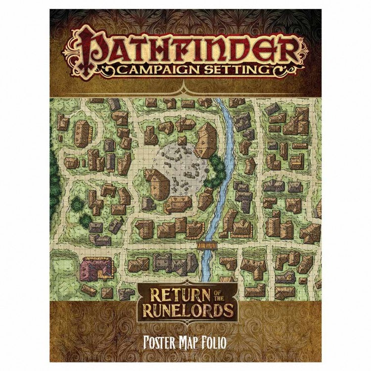 Pathfinder Campaign Setting: Return of the Runelords - Poster Map Foli