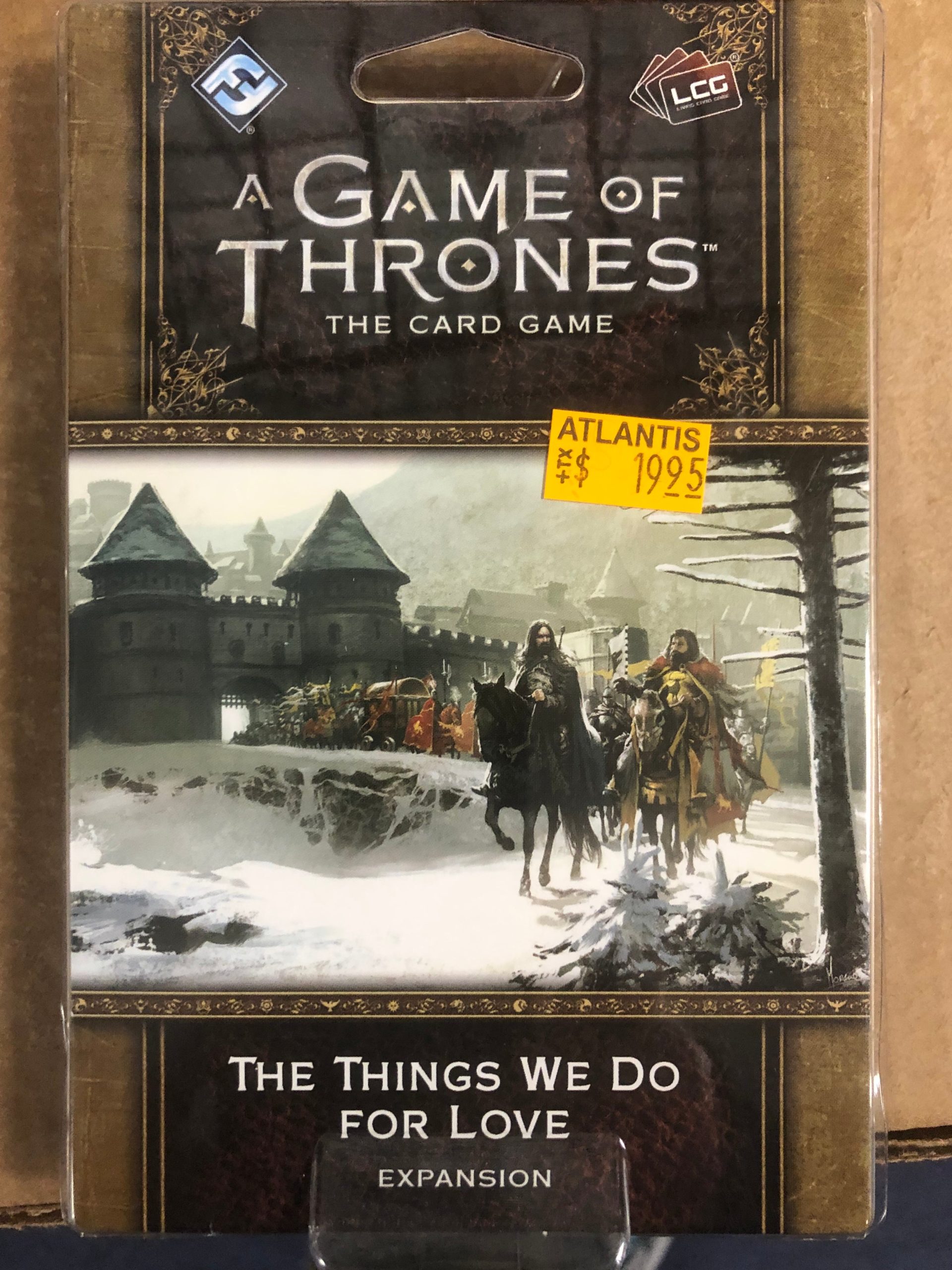 A Game of Thrones 2nd Edition LCG: (GT54) Premium Pack - The Things We