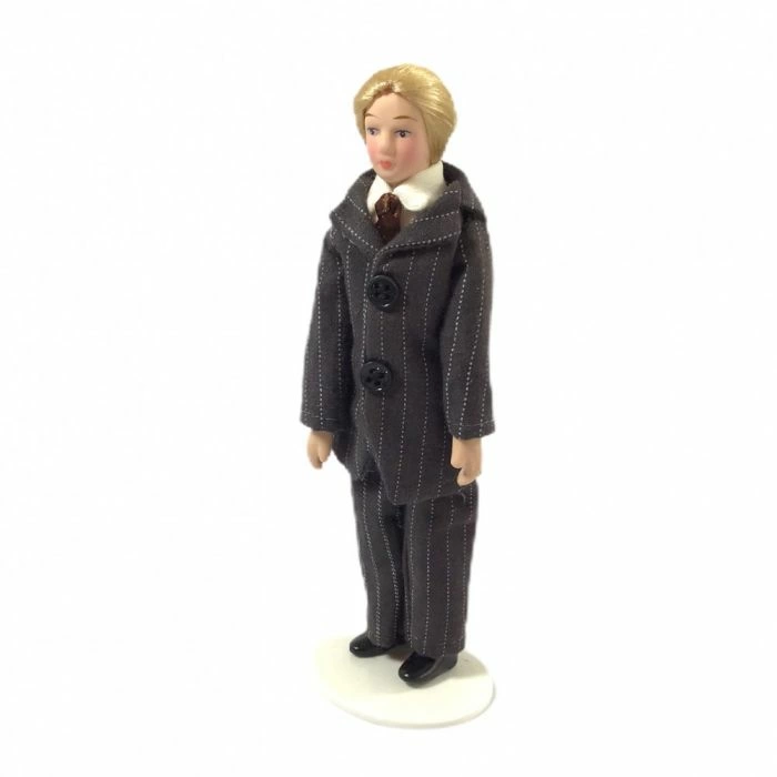 Male Porcelain Doll In Suit