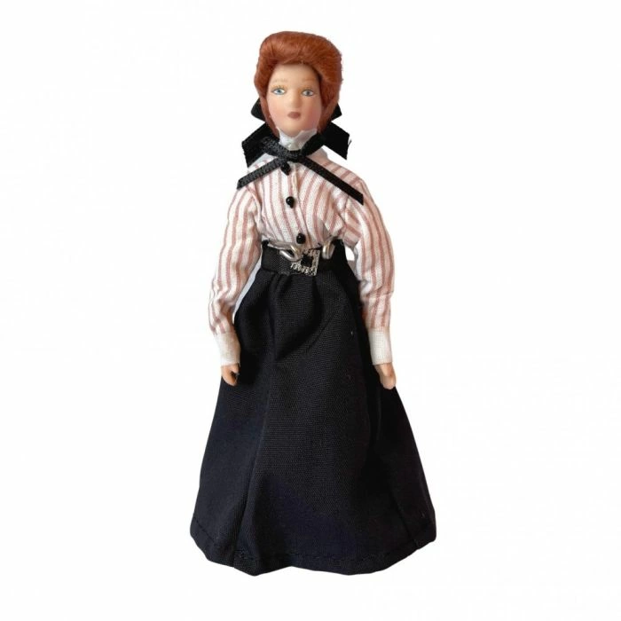 Traditional Governess Or Shopkeeper