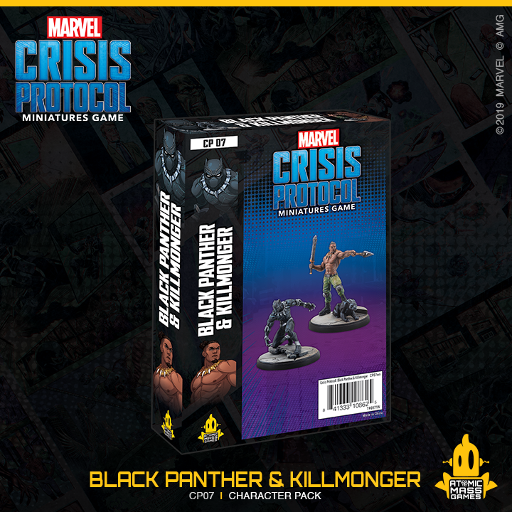 Marvel: Crisis Protocol (CP07) - Character Pack: Black Panther & Killm