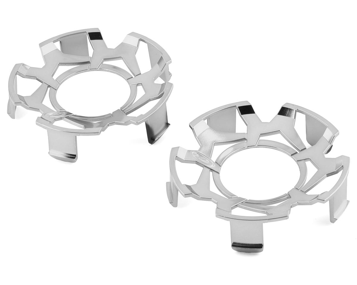 DuraTrax Ripper 5.7" Clip-Lock Wheel Face (Chrome) (2)