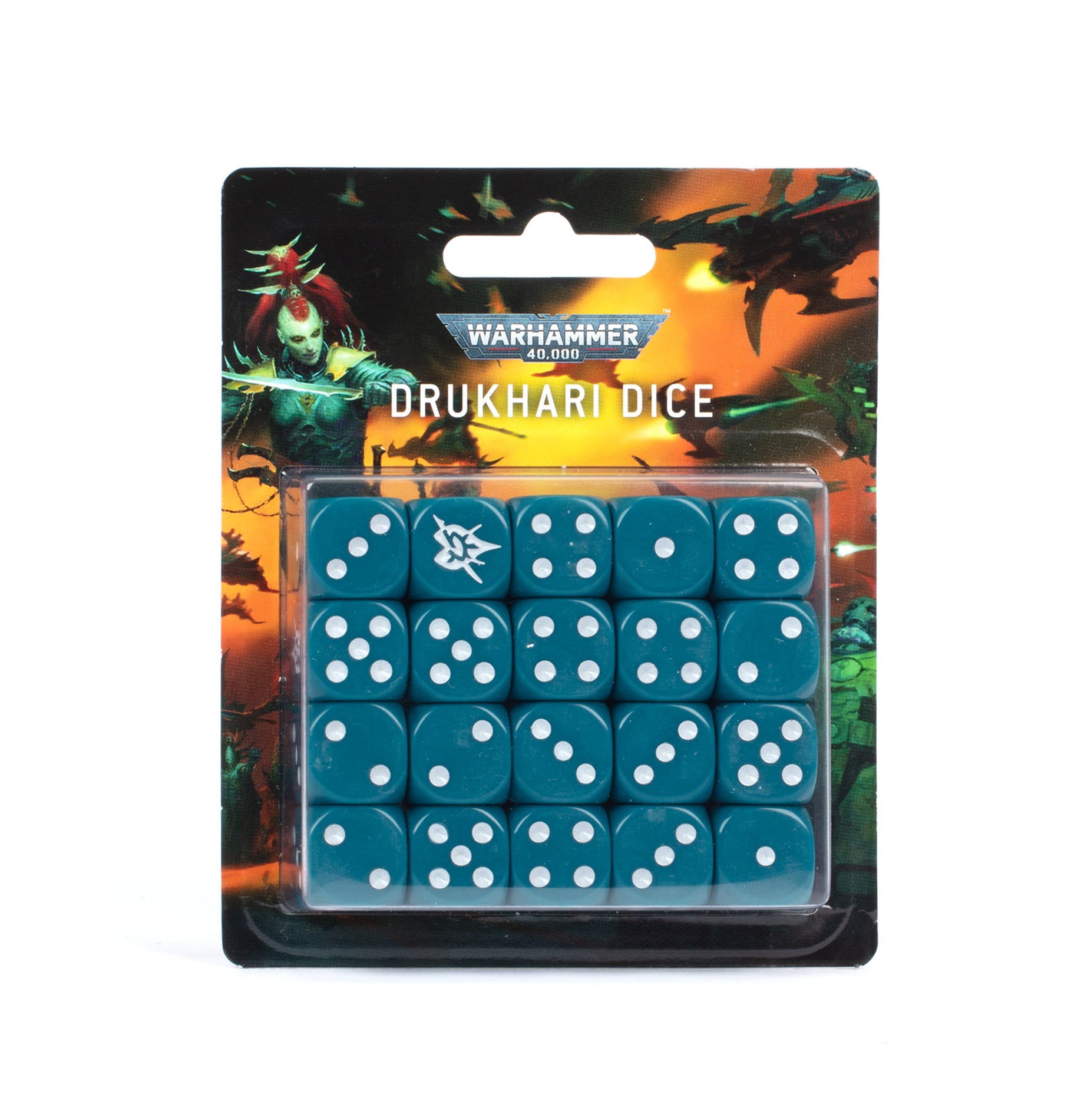 Citadel Hobby: Dice Set - 40K: Drukhari (9th) (OOP)