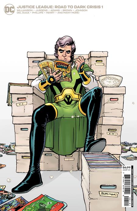 JUSTICE LEAGUE ROAD TO DARK CRISIS #1 (ONE SHOT) CVR B CHRIS BURNHAM C