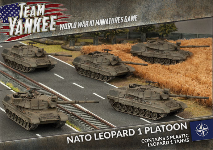 Flames of War: Team Yankee WW3: NATO (TNBX01) - NATO Leopard 1 Platoon