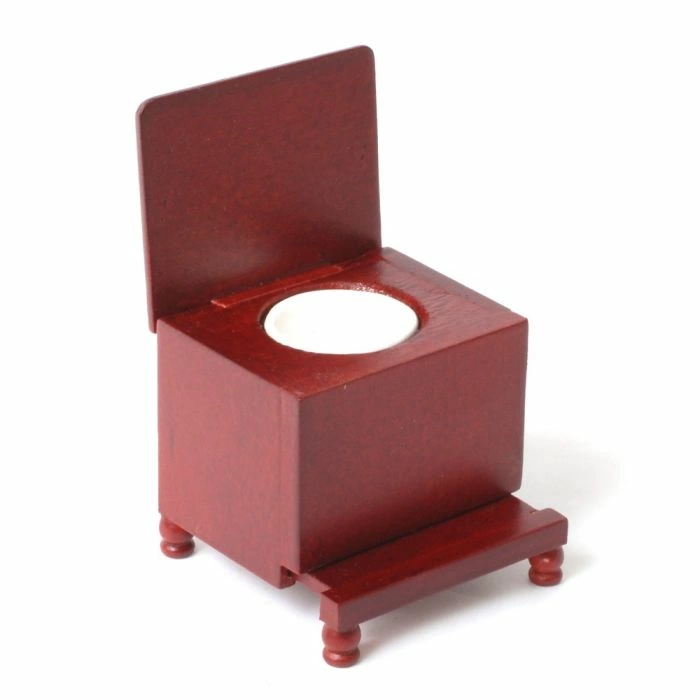 Commode with Extending Footrest